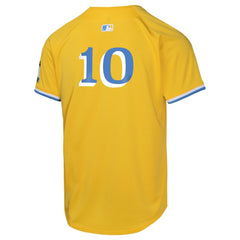 Gold Trevor Story Boston Red Sox Nike Youth City Connect Limited Player Jersey