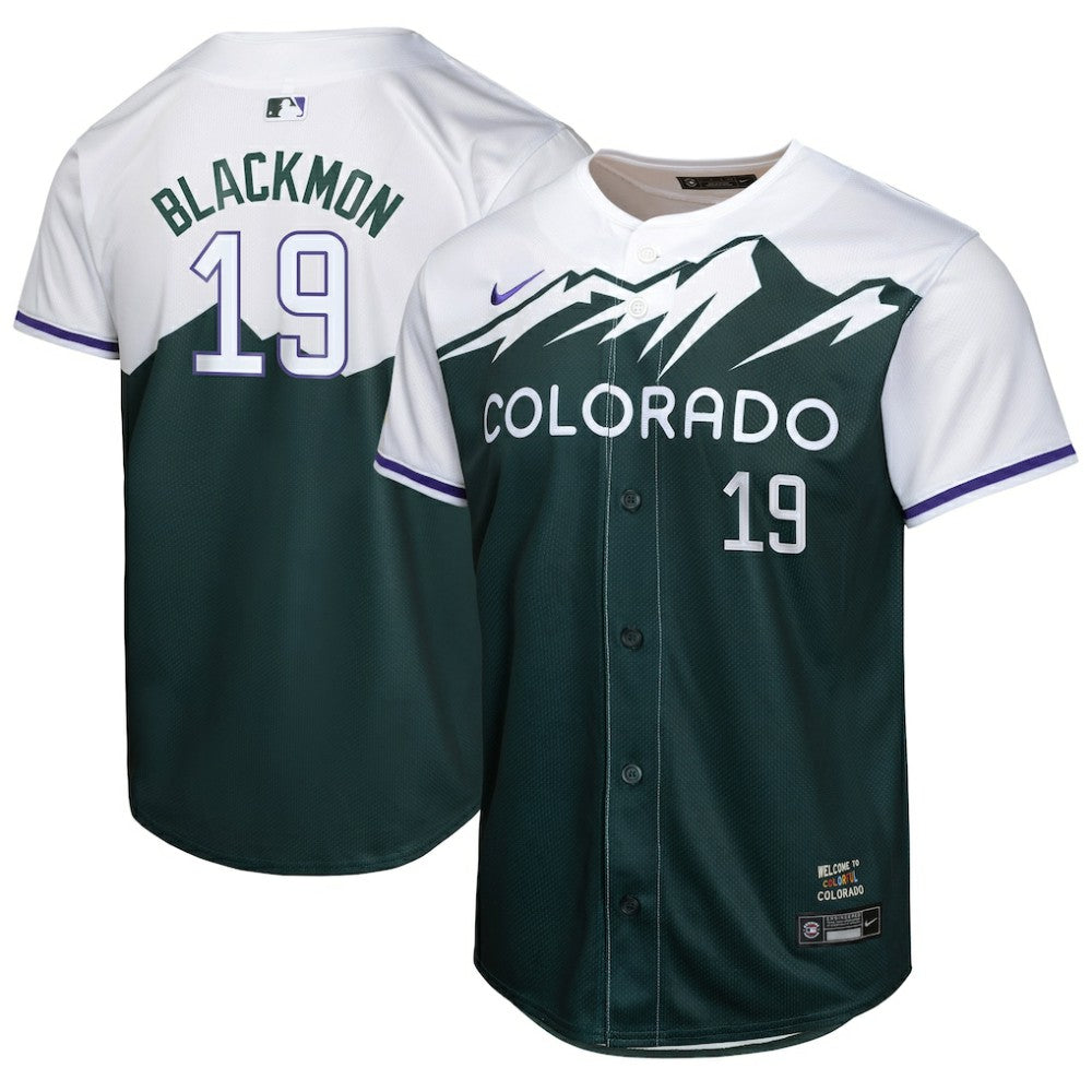 Green Charlie Blackmon Colorado Rockies Nike Youth City Connect Limited Player Jersey