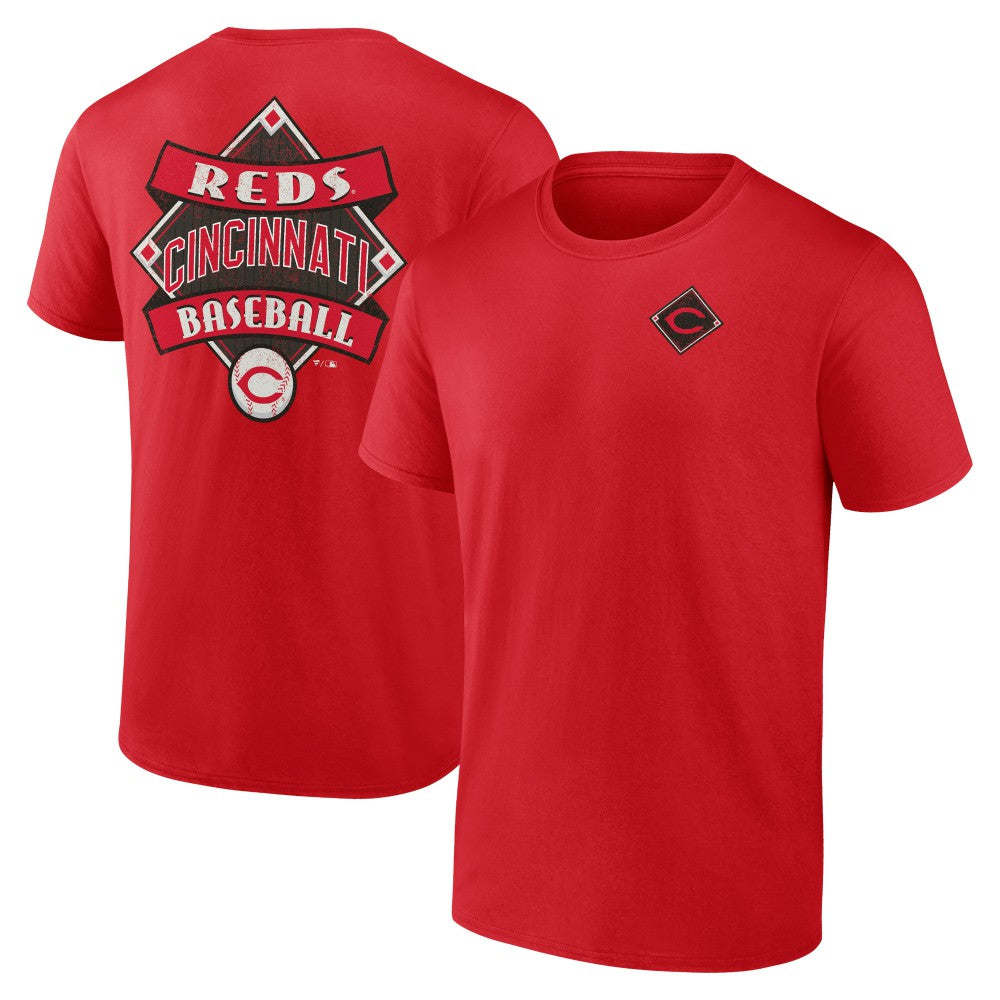 Red Cincinnati Reds Cooperstown Collection Field Play T-Shirt
