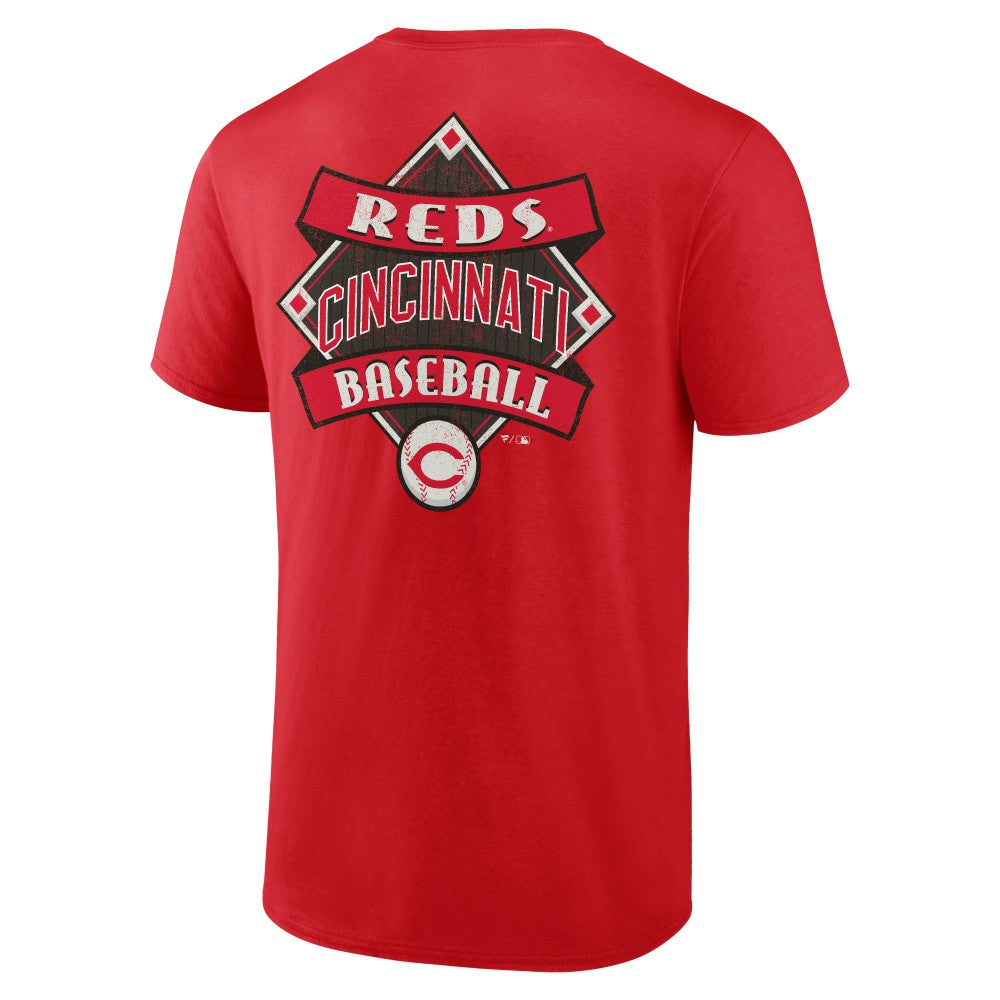 Red Cincinnati Reds Cooperstown Collection Field Play T-Shirt