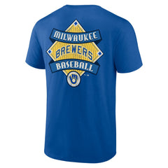 Royal Milwaukee Brewers Cooperstown Collection Field Play T-Shirt