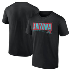 Black Arizona Diamondbacks Blocked Out T-Shirt
