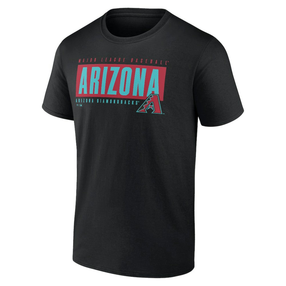 Black Arizona Diamondbacks Blocked Out T-Shirt