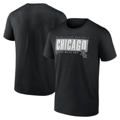 Black Chicago White Sox Blocked Out T-Shirt