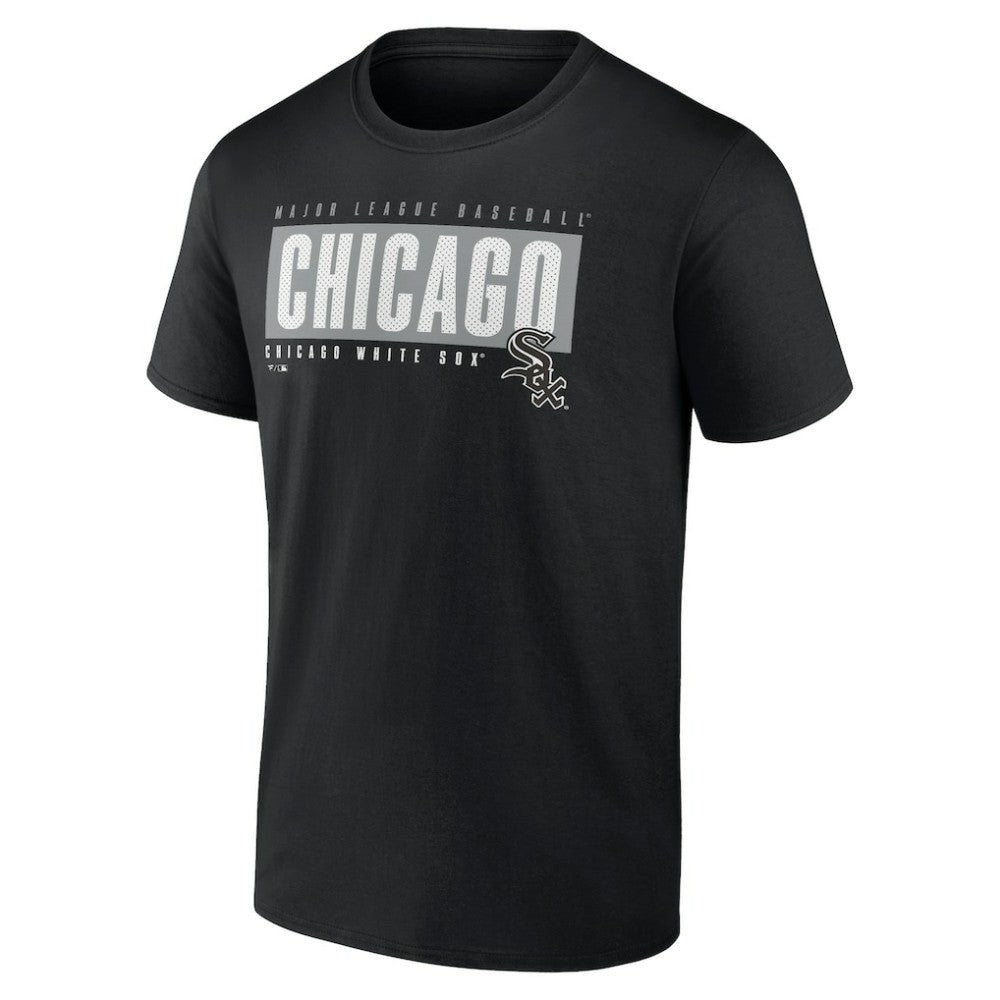 Black Chicago White Sox Blocked Out T-Shirt