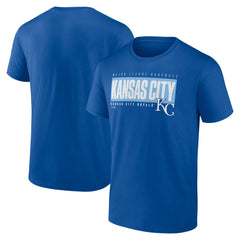 Royal Kansas City Royals Blocked Out T-Shirt