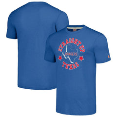 Royal Texas Rangers Homage Hyper Local Tri-Blend T-Shirt