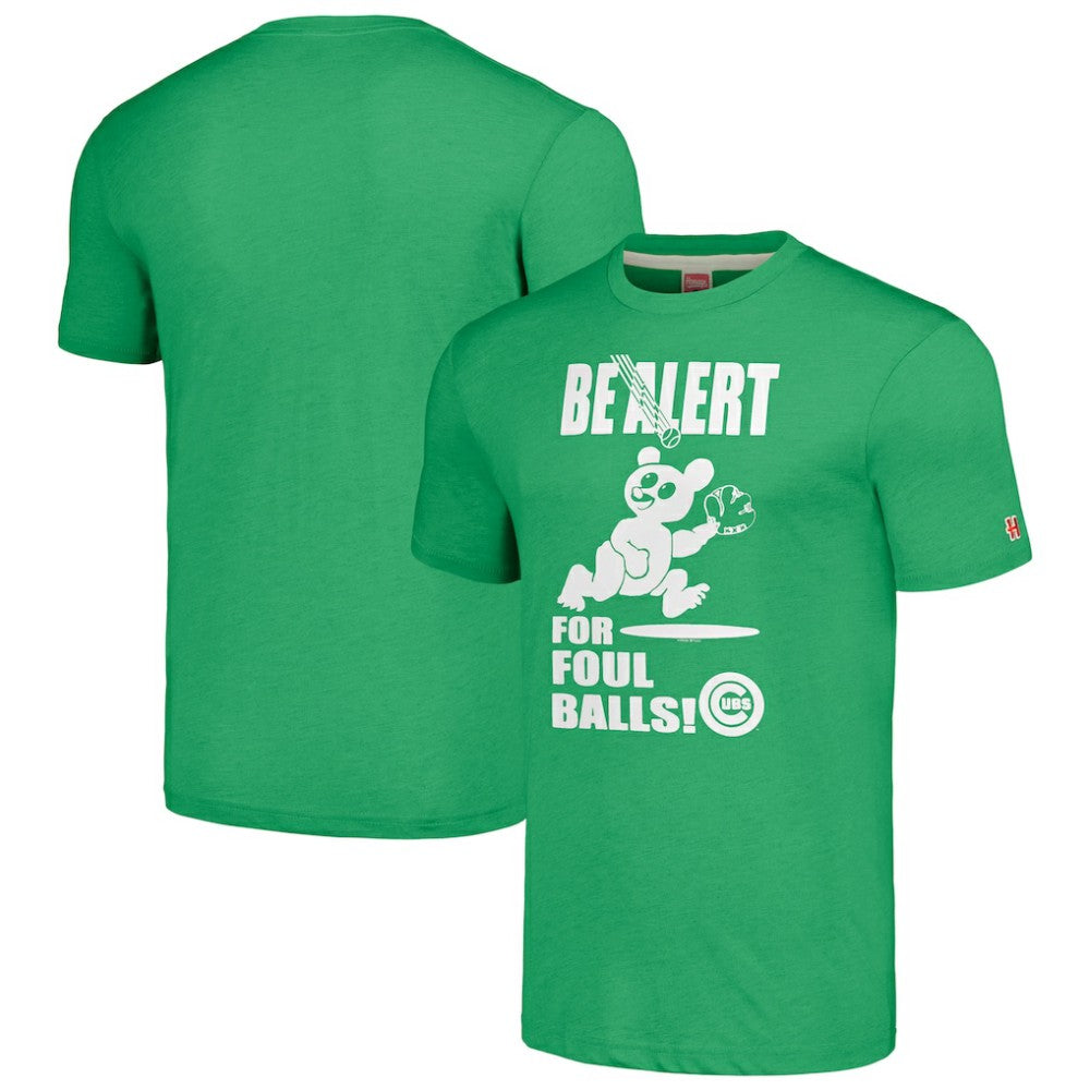 Green Chicago Cubs Homage Hyper Local Tri-Blend T-Shirt