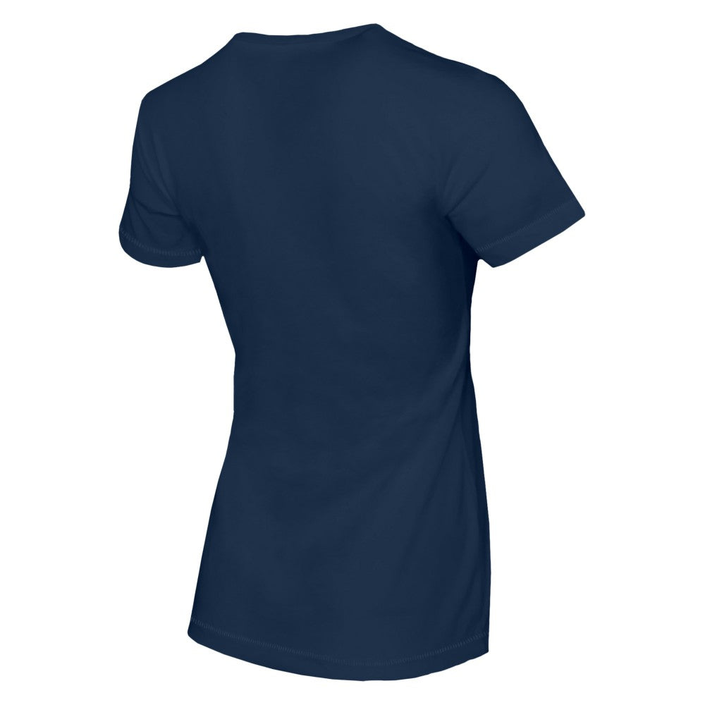 Navy Houston Astros Tiny Turnip Women's Triceratops T-Shirt