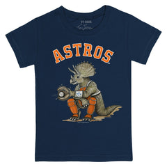 Navy Houston Astros Tiny Turnip Youth Triceratops T-Shirt