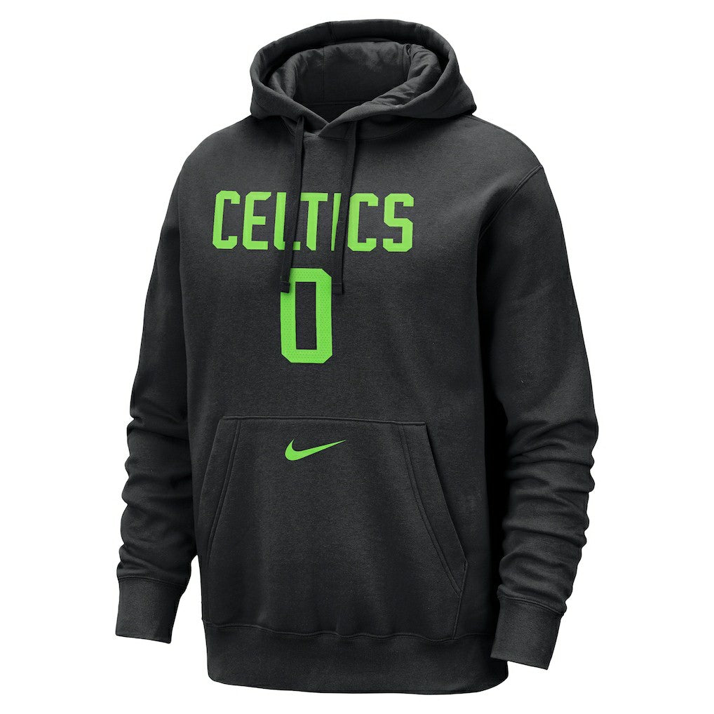 Nike Jayson Tatum Boston Celtics 2024/25 City Edition Name & Number Pullover Hoodie