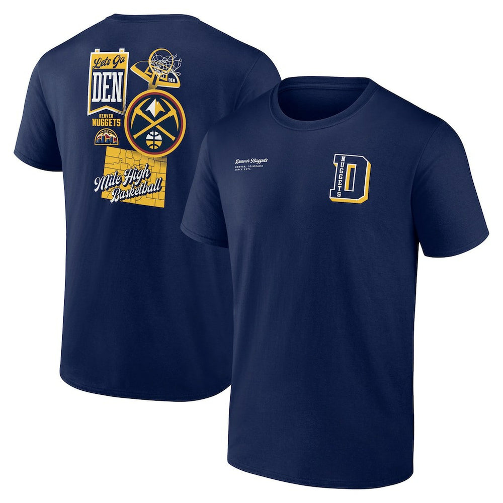 Denver Nuggets Split Zone T-Shirt sale