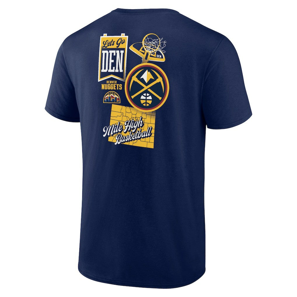 Denver Nuggets Split Zone T-Shirt sale