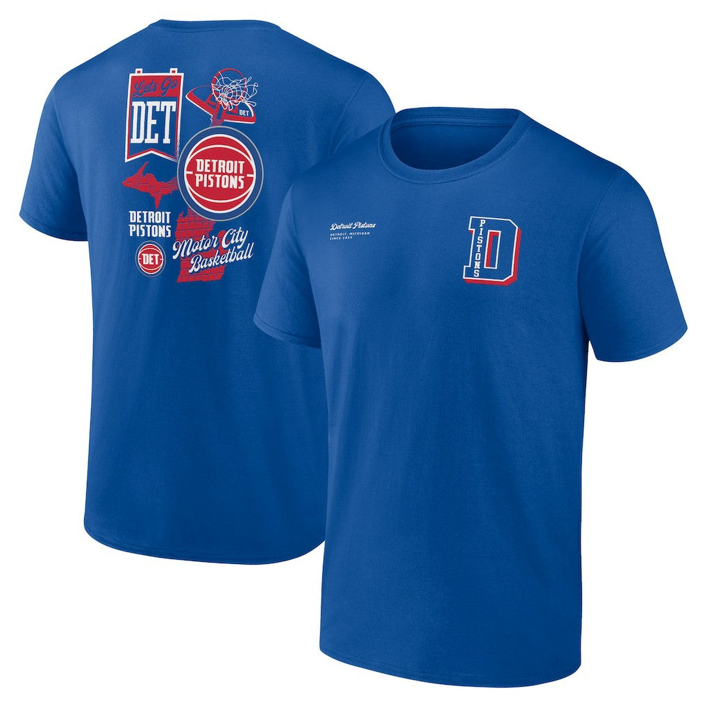 Detroit Pistons Split Zone T-Shirt sale