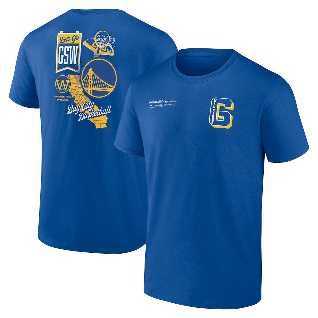 Golden State Warriors Split Zone T-Shirt sale