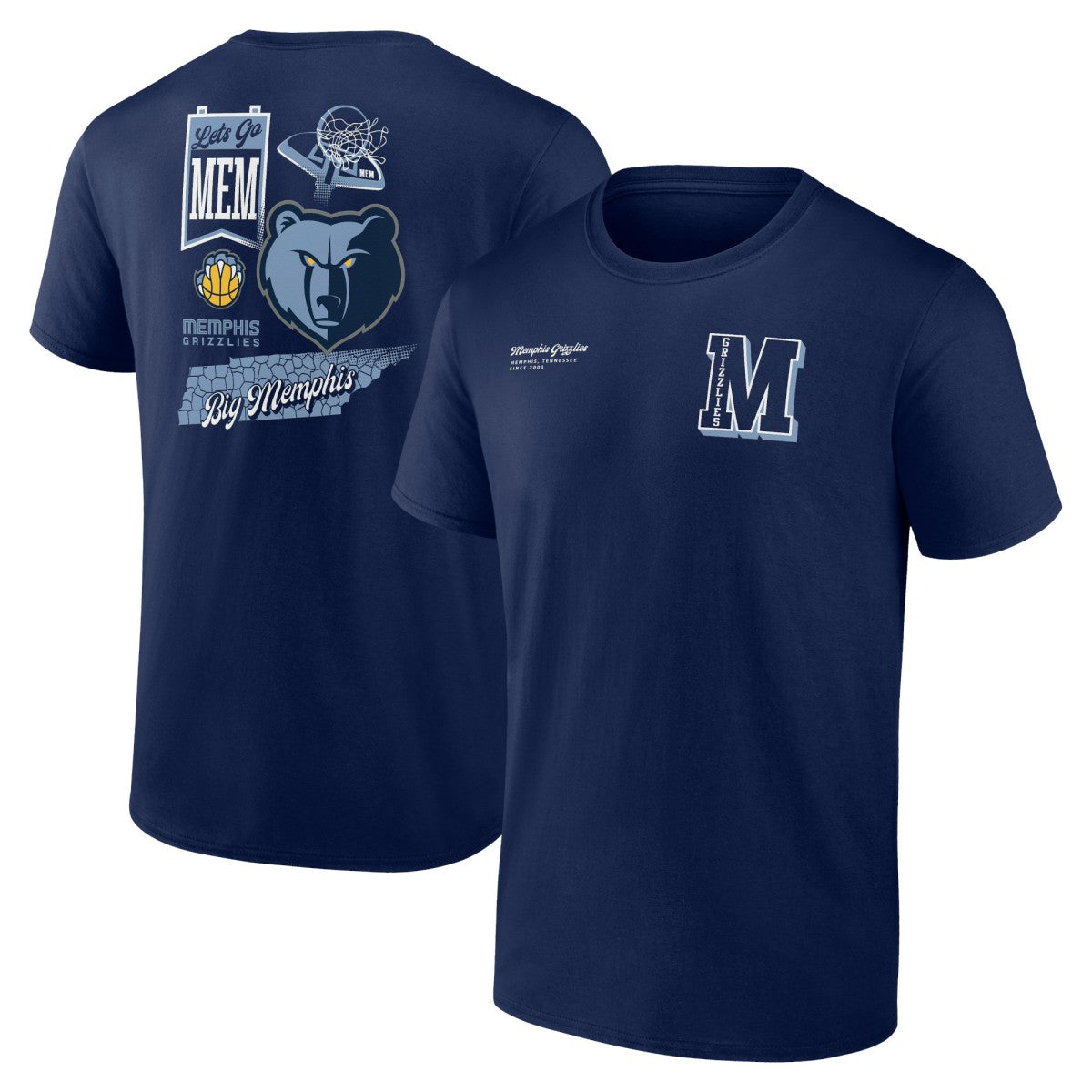 Memphis Grizzlies Split Zone T-Shirt