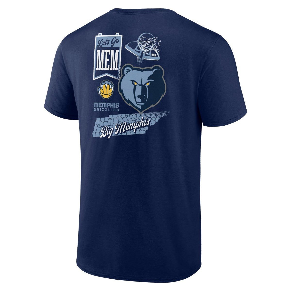 Memphis Grizzlies Split Zone T-Shirt