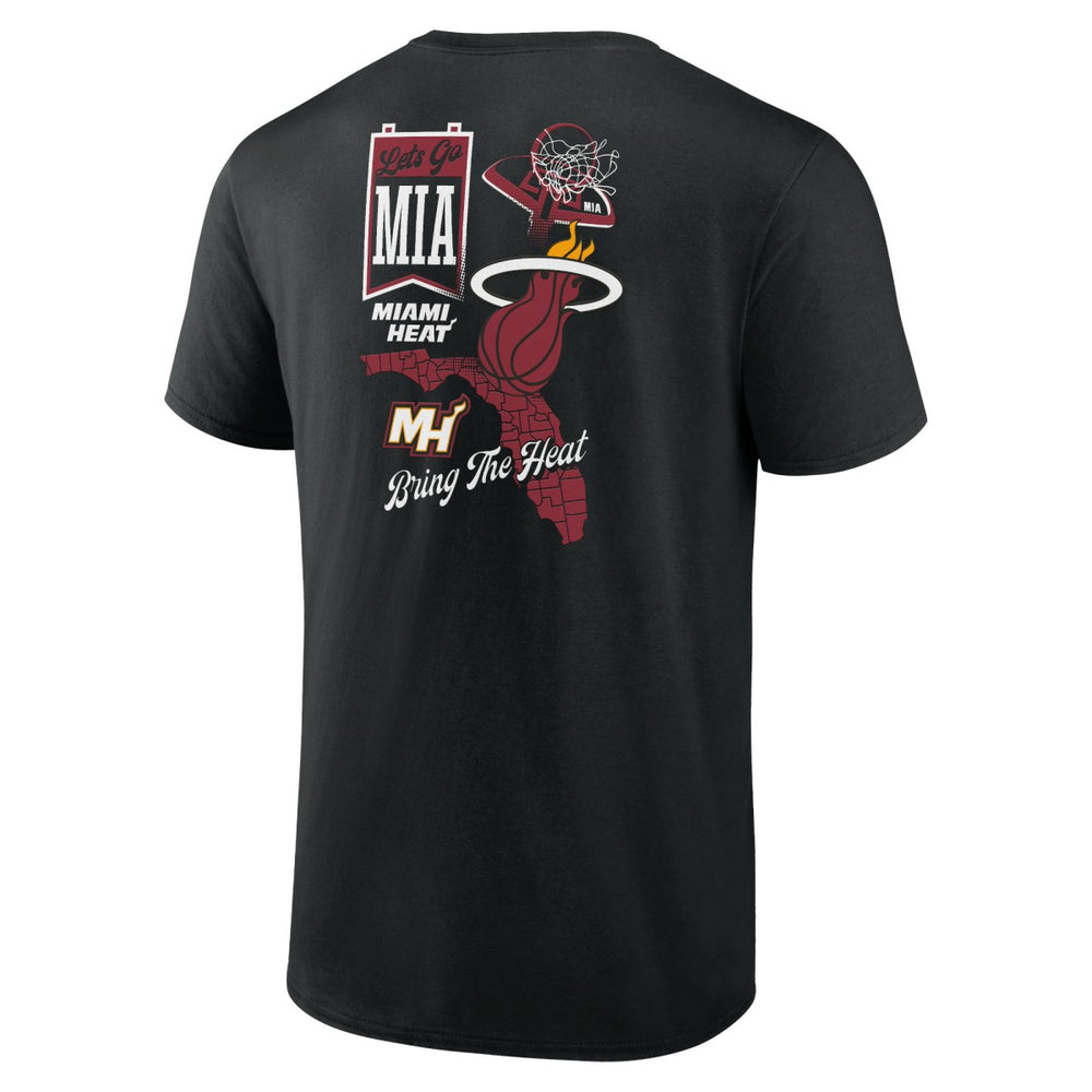 Miami Heat Split Zone T-Shirt