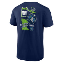 Minnesota Timberwolves Split Zone T-Shirt