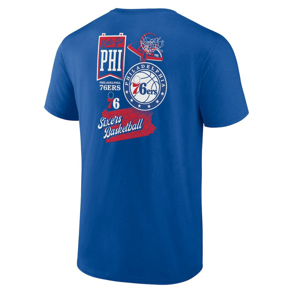 Philadelphia 76ers Split Zone T-Shirt