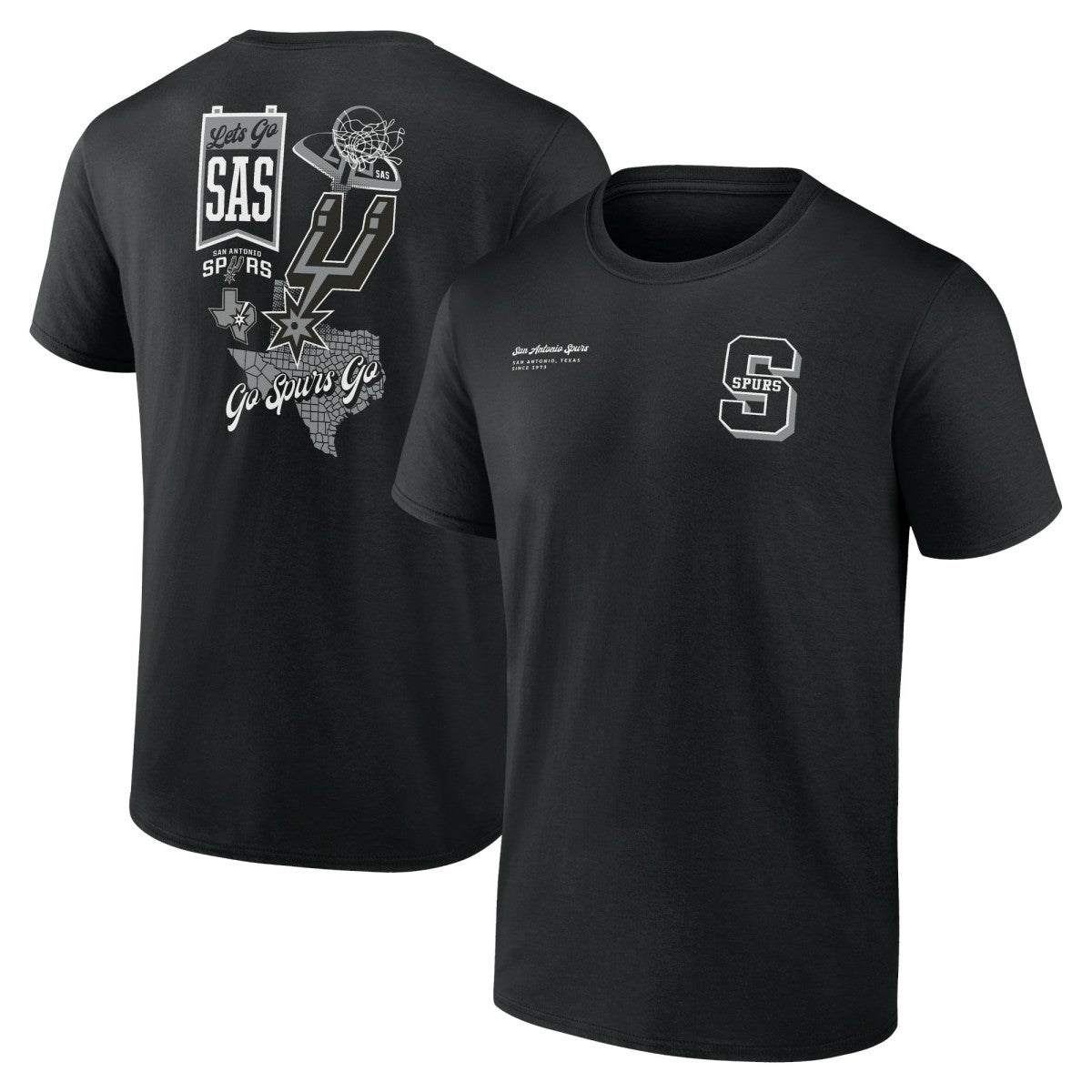 San Antonio Spurs Split Zone T-Shirt