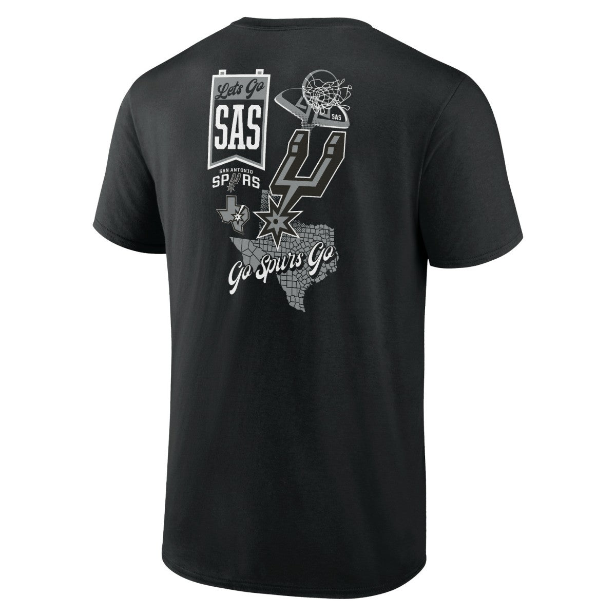 San Antonio Spurs Split Zone T-Shirt