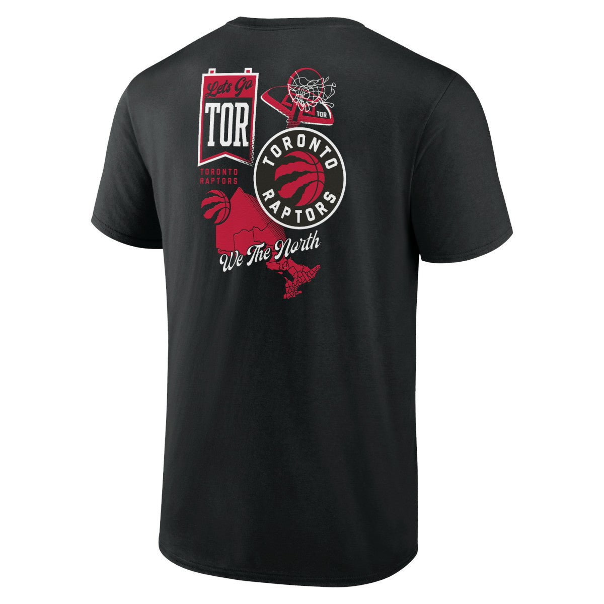 Toronto Raptors Split Zone T-Shirt