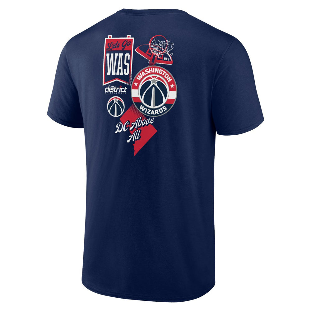 Washington Wizards Split Zone T-Shirt