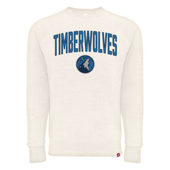 Minnesota Timberwolves Sportiqe Unisex Harmon Super Soft Tri-Blend Raglan Pullover Sweatshirt