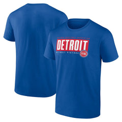 Detroit Pistons Blocked Out T-Shirt sale