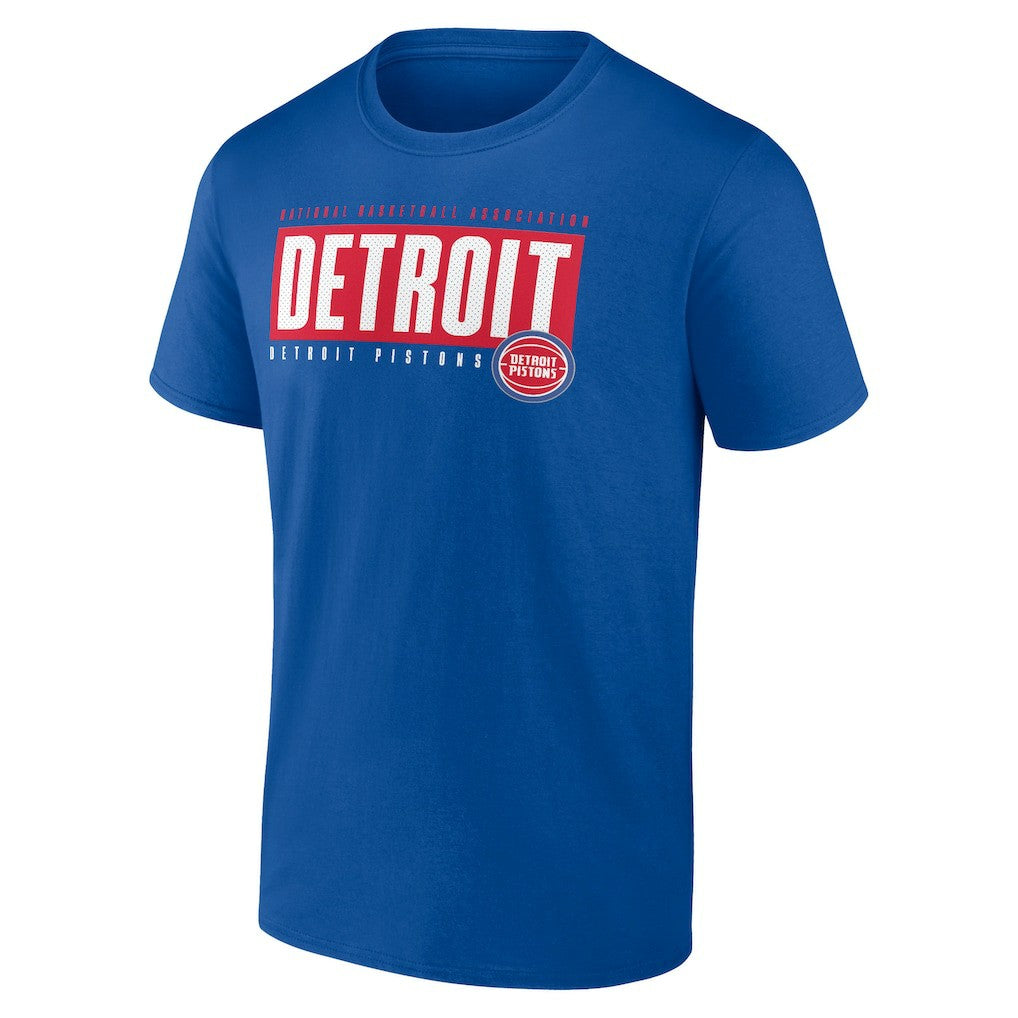 Detroit Pistons Blocked Out T-Shirt sale