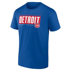 Detroit Pistons Blocked Out T-Shirt sale