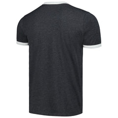 Black Chicago White Sox Majestic Threads Ringer Tri-Blend T-Shirt