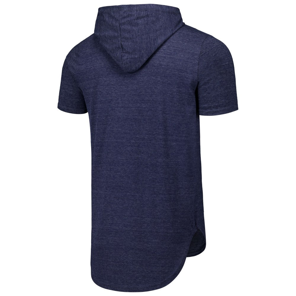 Navy Houston Astros Majestic Threads Tri-Blend Hoodie T-Shirt