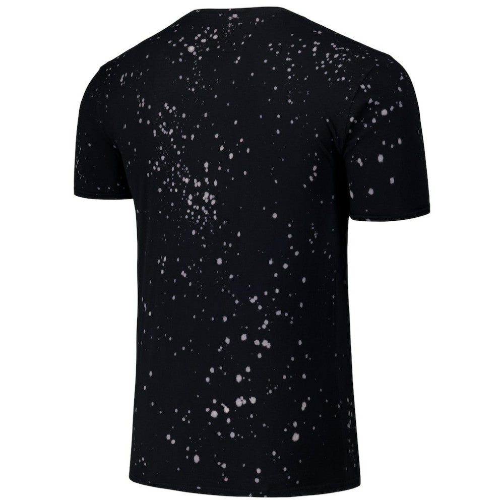 Black/White San Diego Padres Majestic Threads Splatter T-Shirt