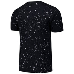 Black/White Los Angeles Dodgers Majestic Threads Splatter T-Shirt