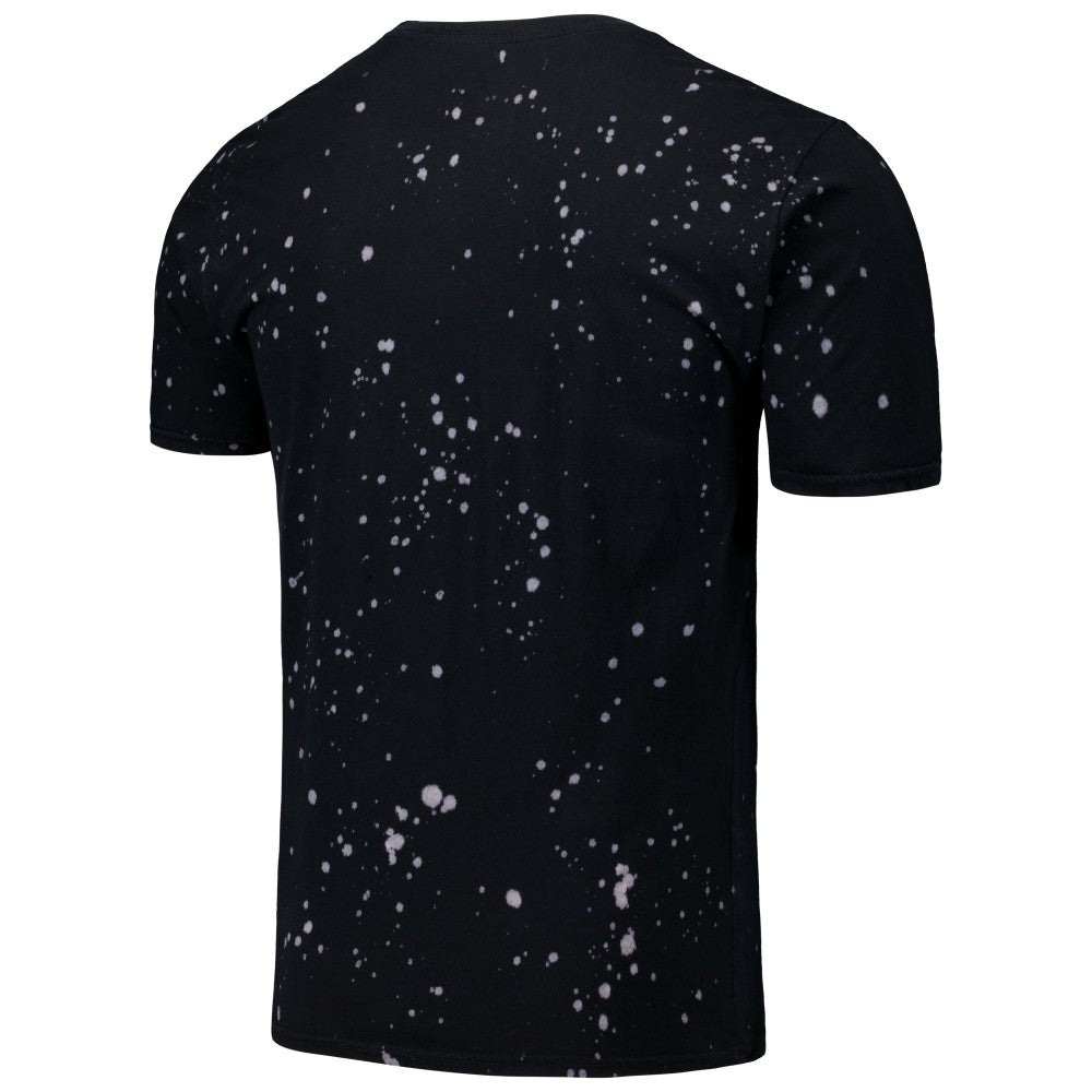Black/White Houston Astros Majestic Threads Splatter T-Shirt
