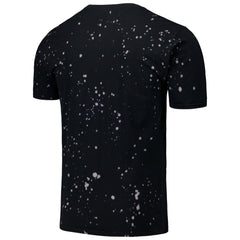 Black/White Houston Astros Majestic Threads Splatter T-Shirt