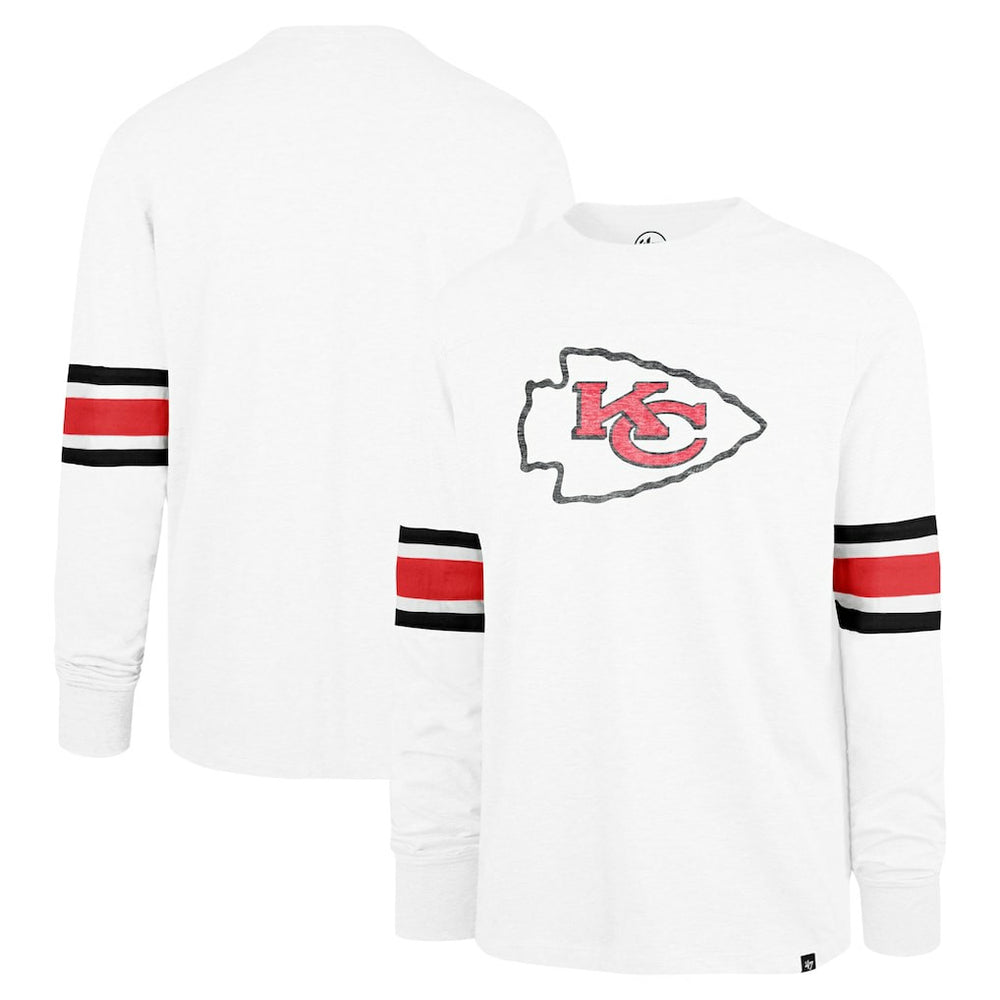 '47 Gridiron Premier Brex Long Sleeve T-Shirt - Kansas City Chiefs T-shirts