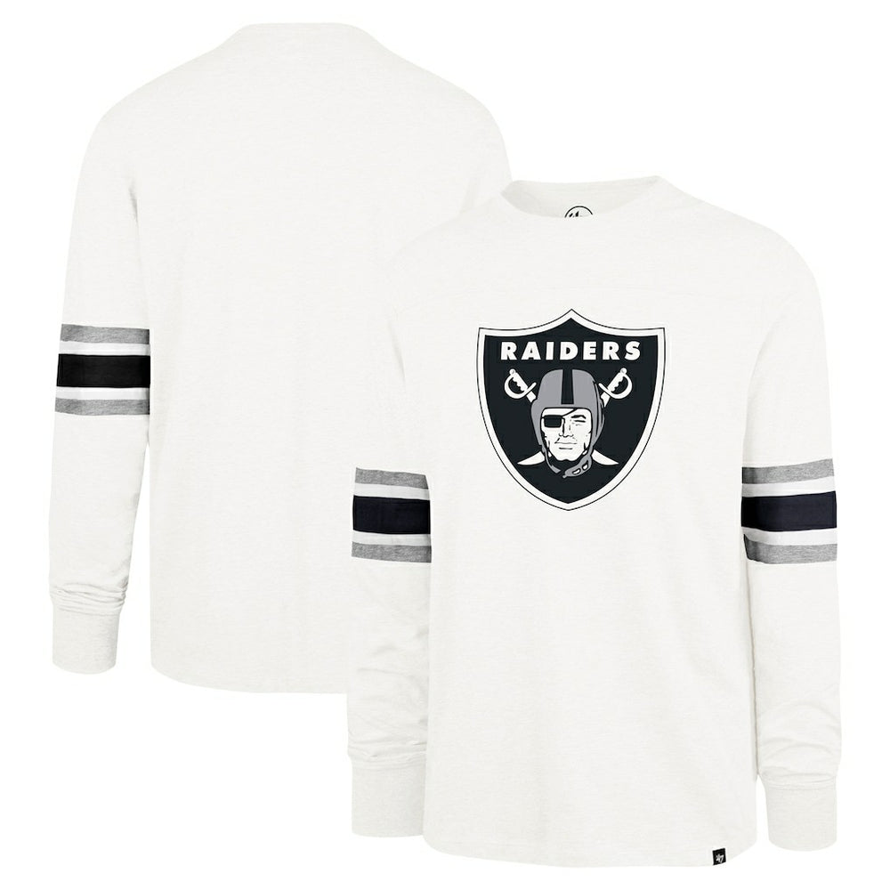 '47 Gridiron Premier Brex Long Sleeve T-Shirt - Las Vegas Raiders T-shirts
