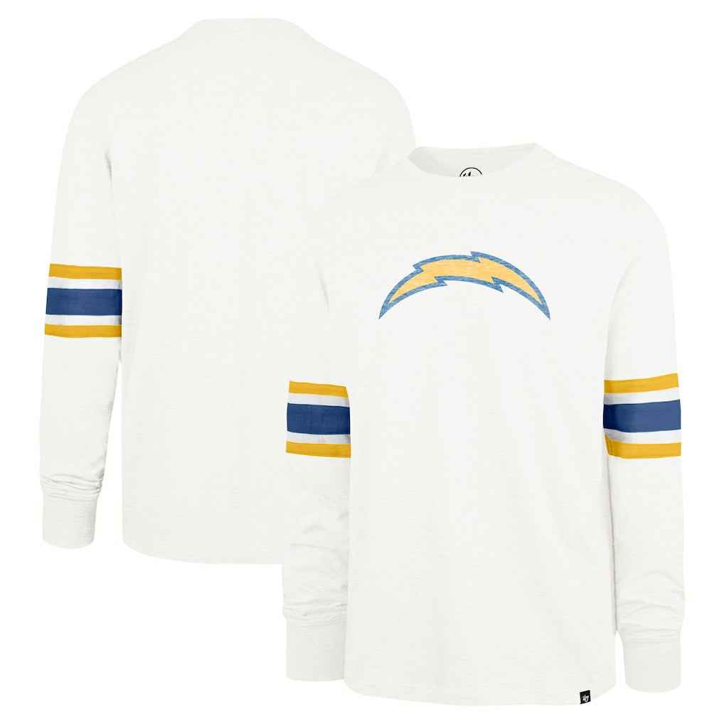 '47 Gridiron Premier Brex Long Sleeve T-Shirt - Los Angeles Chargers T-shirts