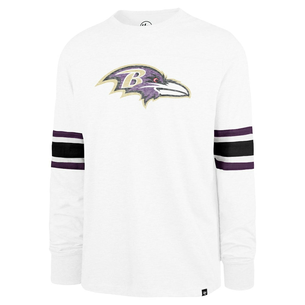'47 Gridiron Premier Brex Long Sleeve T-Shirt - Baltimore Ravens T-shirts