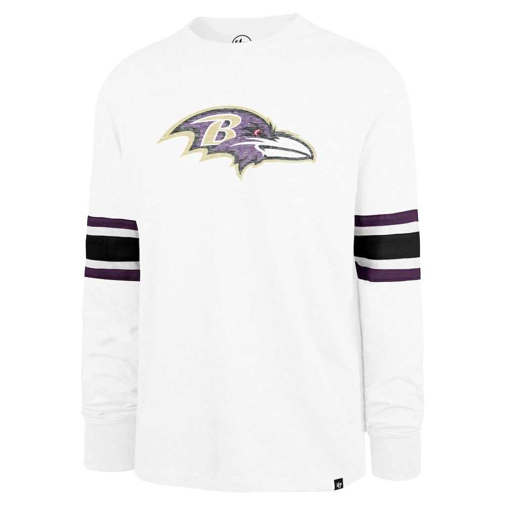 '47 Gridiron Premier Brex Long Sleeve T-Shirt - Baltimore Ravens T-shirts