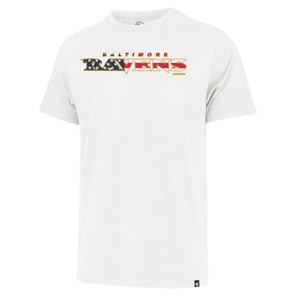 '47 Flag Script Franklin T-Shirt - Baltimore Ravens T-shirts