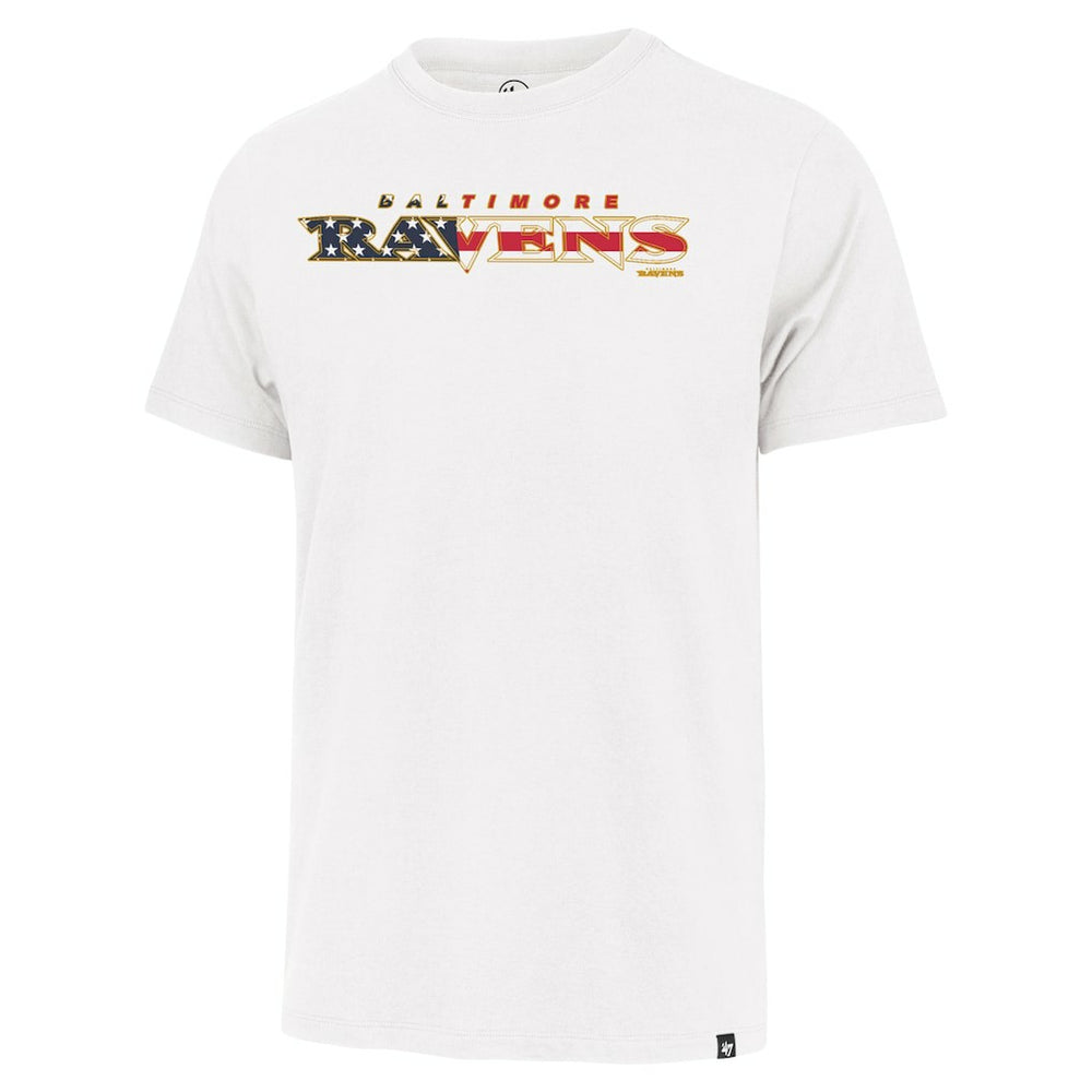 '47 Flag Script Franklin T-Shirt - Baltimore Ravens T-shirts