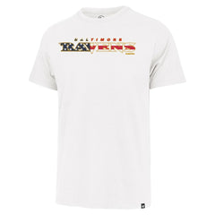 '47 Flag Script Franklin T-Shirt - Baltimore Ravens T-shirts