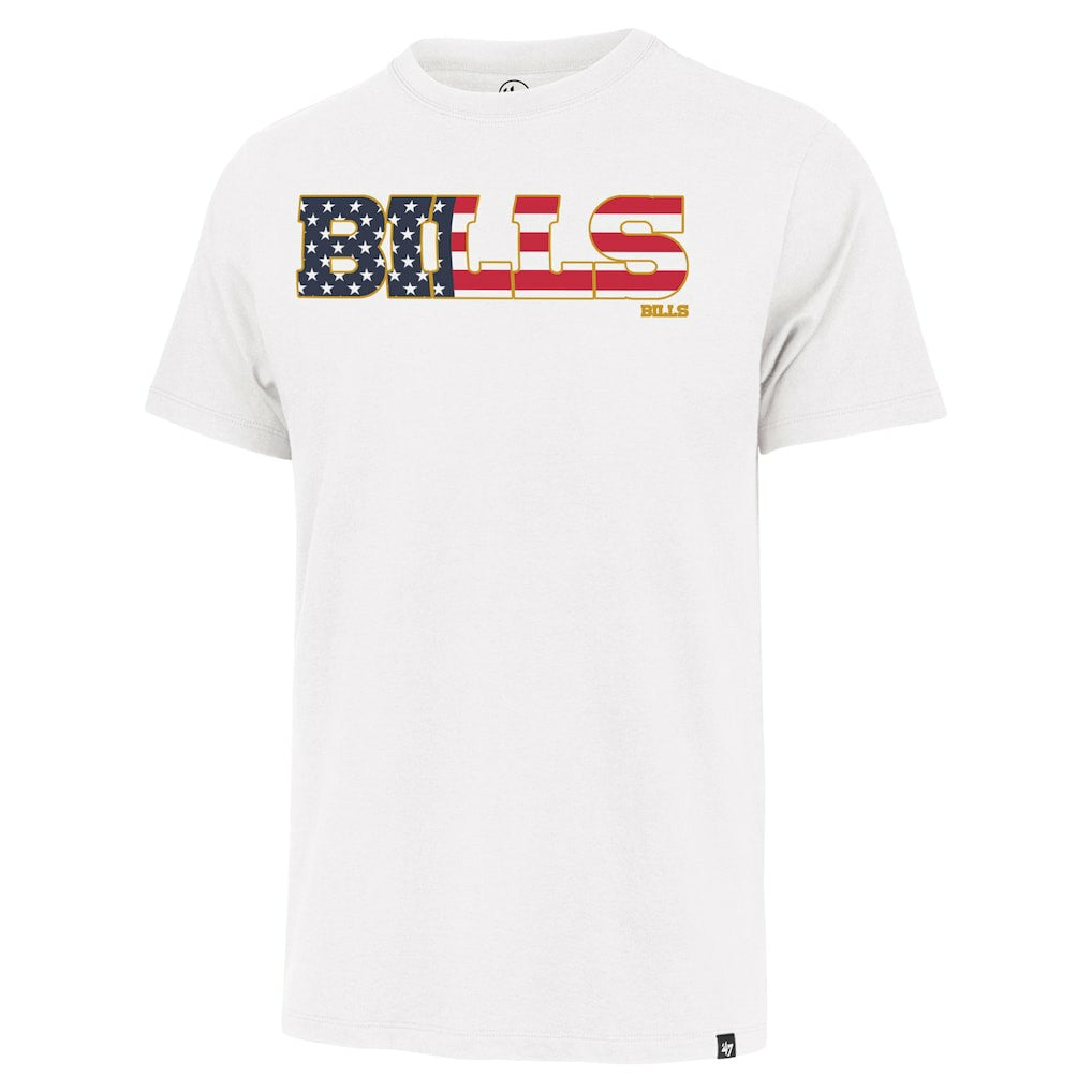 '47 Flag Script Franklin T-Shirt - Buffalo Bills T-shirts