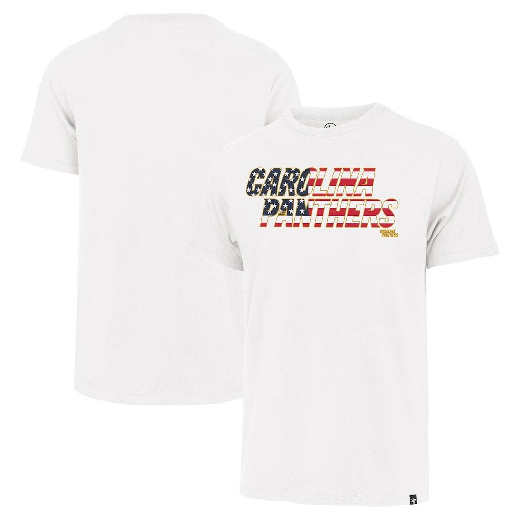 '47 Flag Script Franklin T-Shirt - Carolina Panthers T-shirts