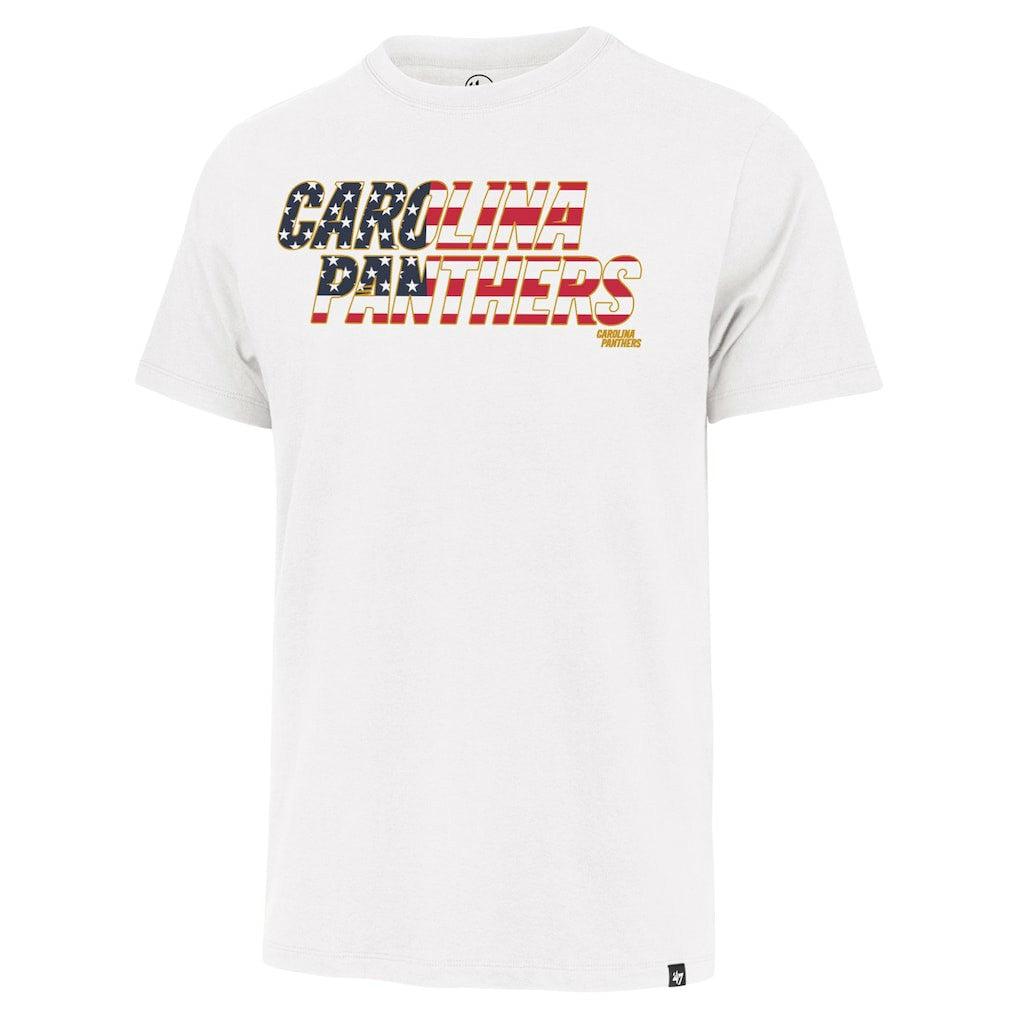 '47 Flag Script Franklin T-Shirt - Carolina Panthers T-shirts