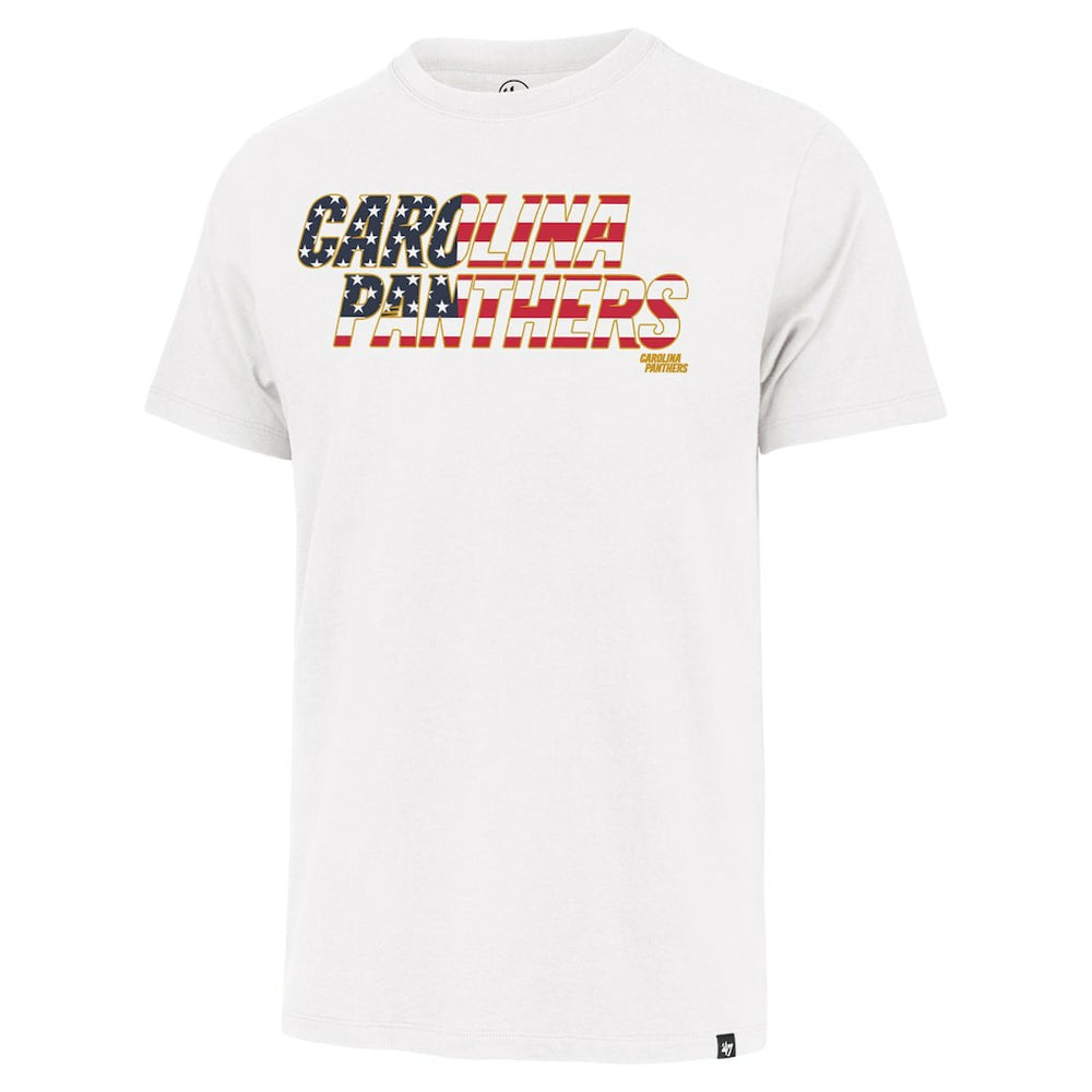 '47 Flag Script Franklin T-Shirt - Carolina Panthers T-shirts